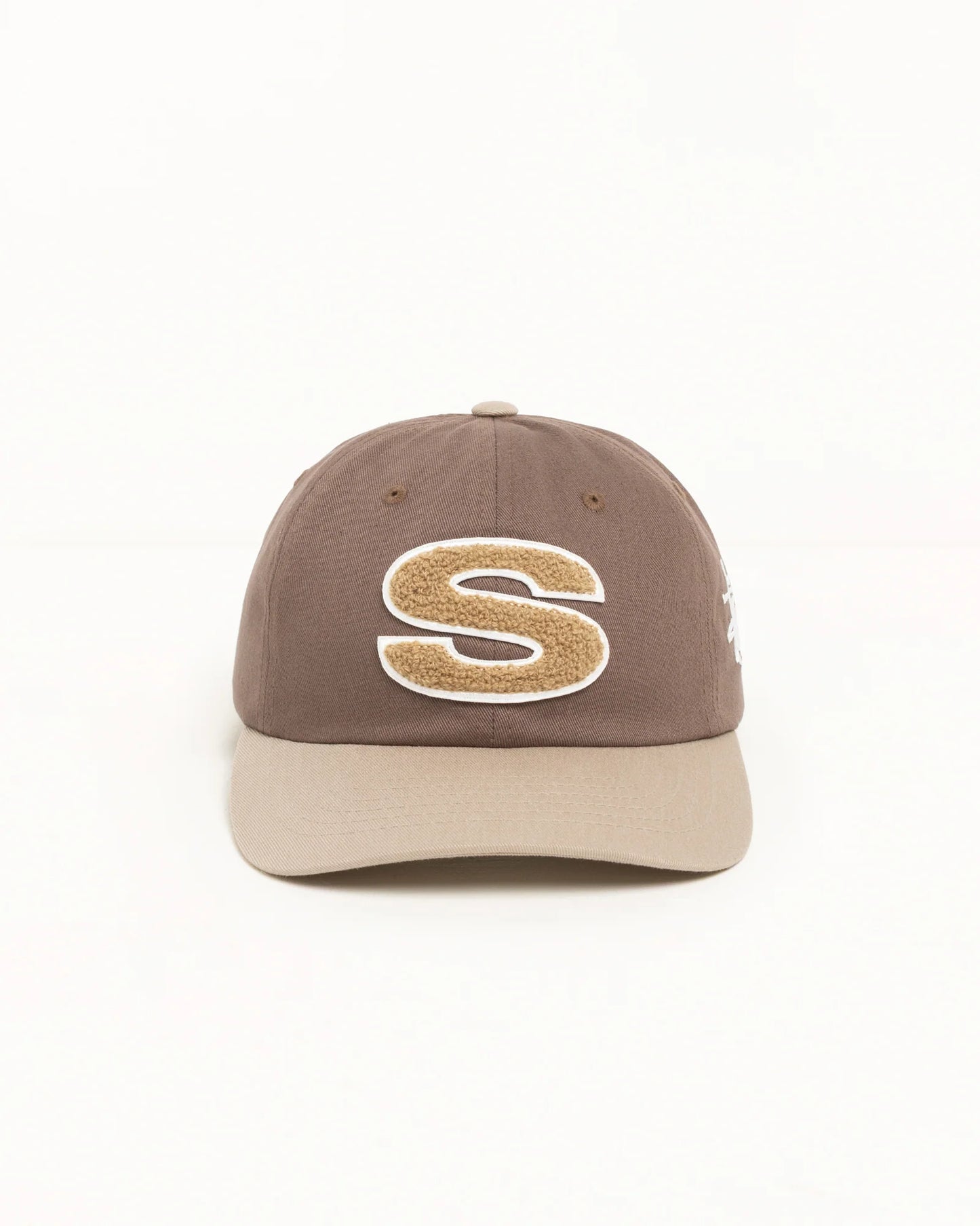Boné Stussy S Logo Marrom