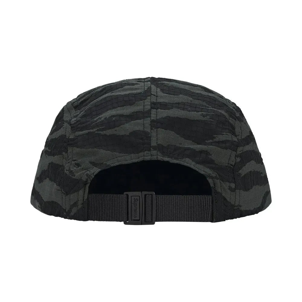 Boné Supreme Tiger Camo Ripstop Camp Black