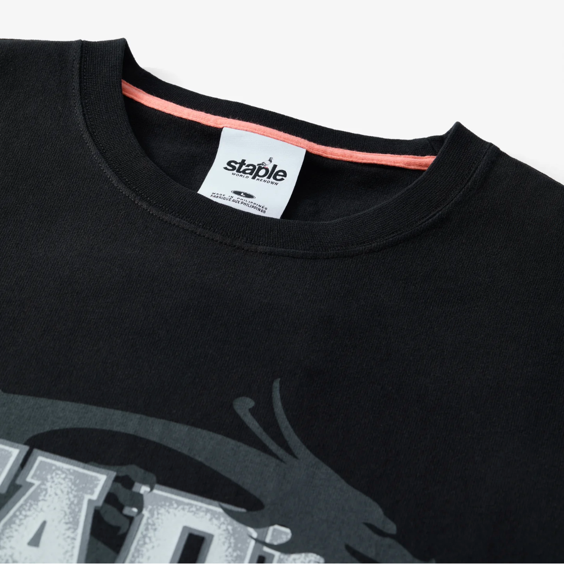 Camiseta Staple Frazier Dragon Preto