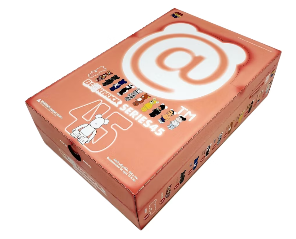 BEARBRICK Series 45 Sealed Case 100% Unidade