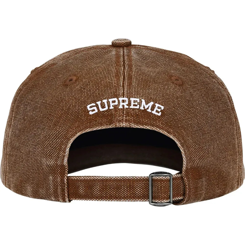 Boné Supreme S Logo Marrom