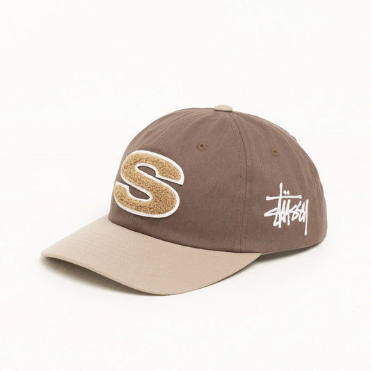 Boné Stussy S Logo Marrom