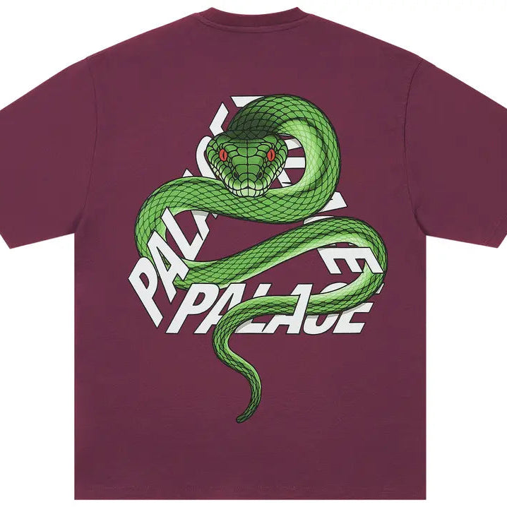 Camiseta Palace Snakey P3 T-Shirt 'Rich Wine'