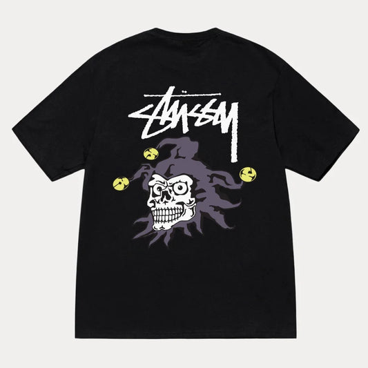 Camiseta Stussy Joker Preto