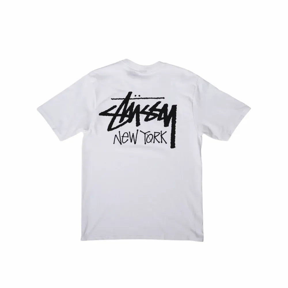 Camiseta Stussy Stock New York White