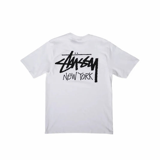 Camiseta Stussy Stock New York White