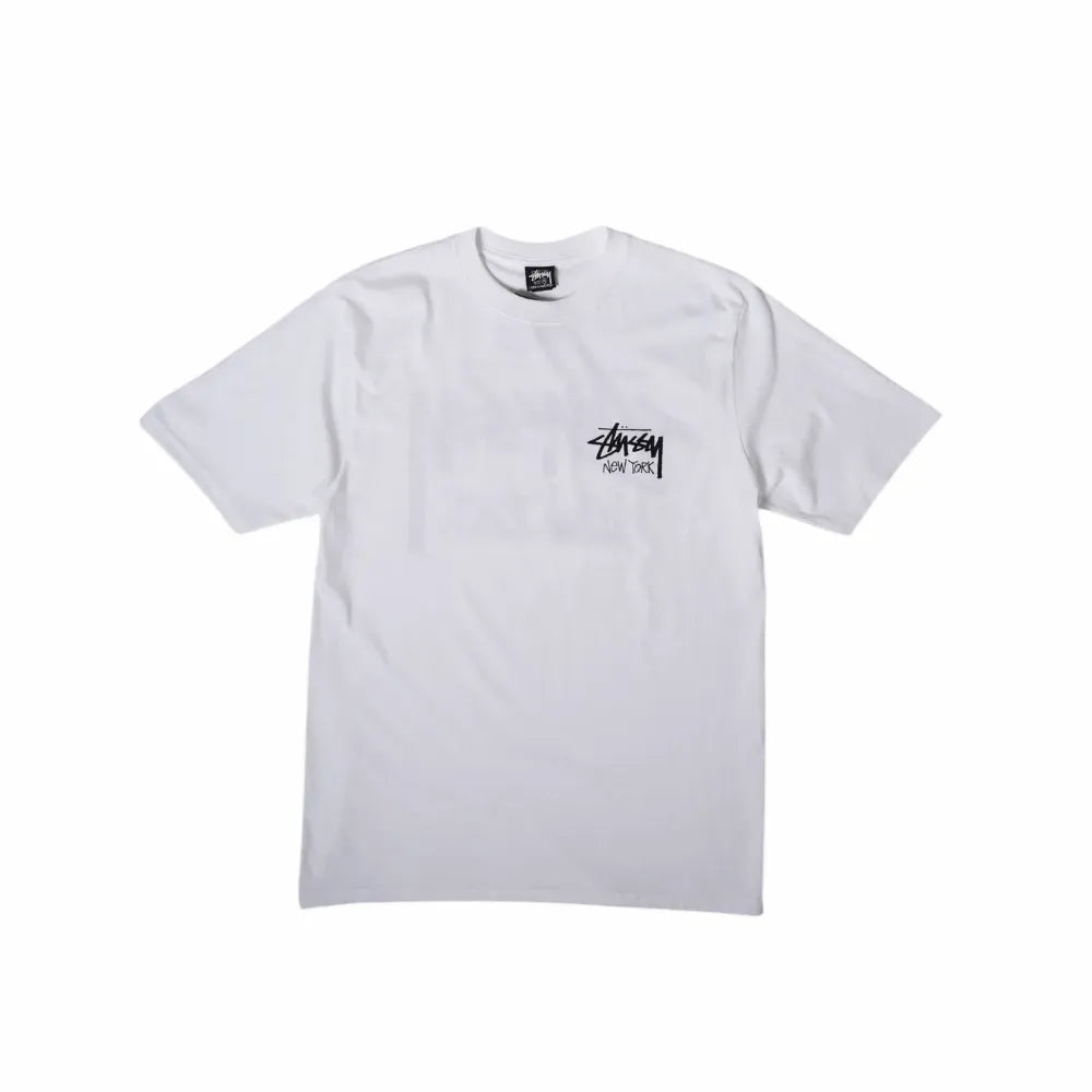 Camiseta Stussy Stock New York White