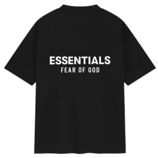 Camiseta Fear of God Essentials Classic Jet Black