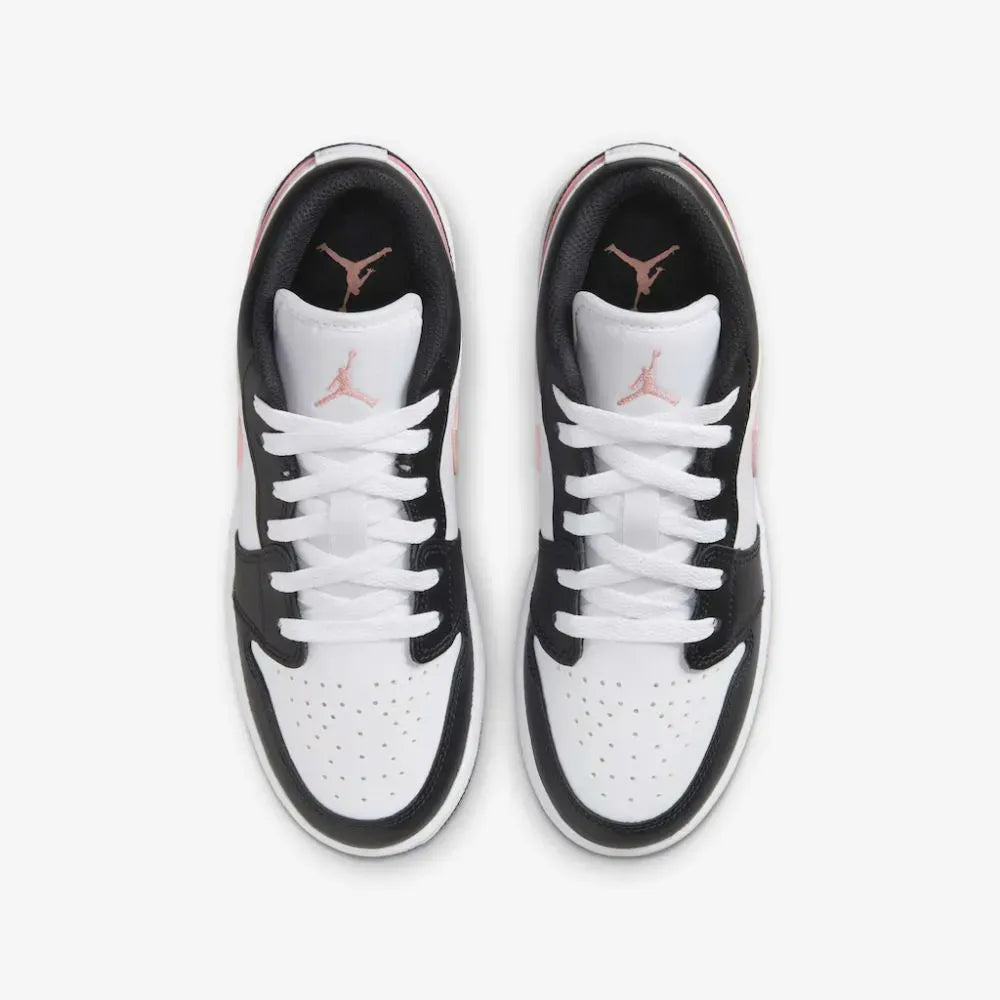 Air Jordan 1 Low White Rust Pink Black