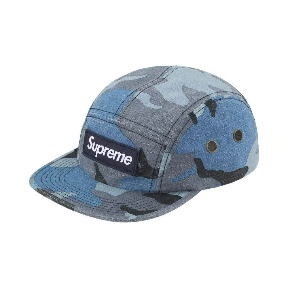 Boné Supreme Military Camp Blue Camo