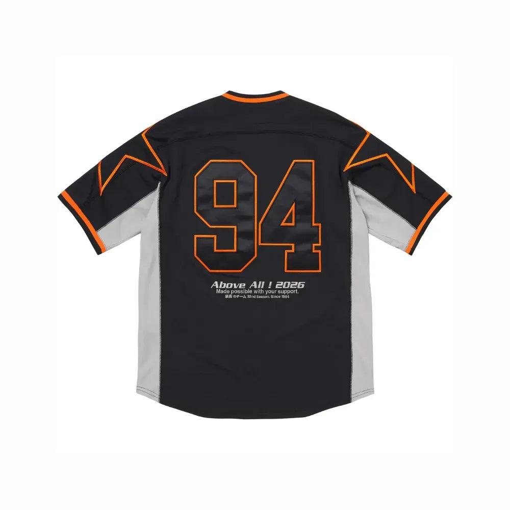 Camiseta Supreme Stars Baseball Jersey Preto