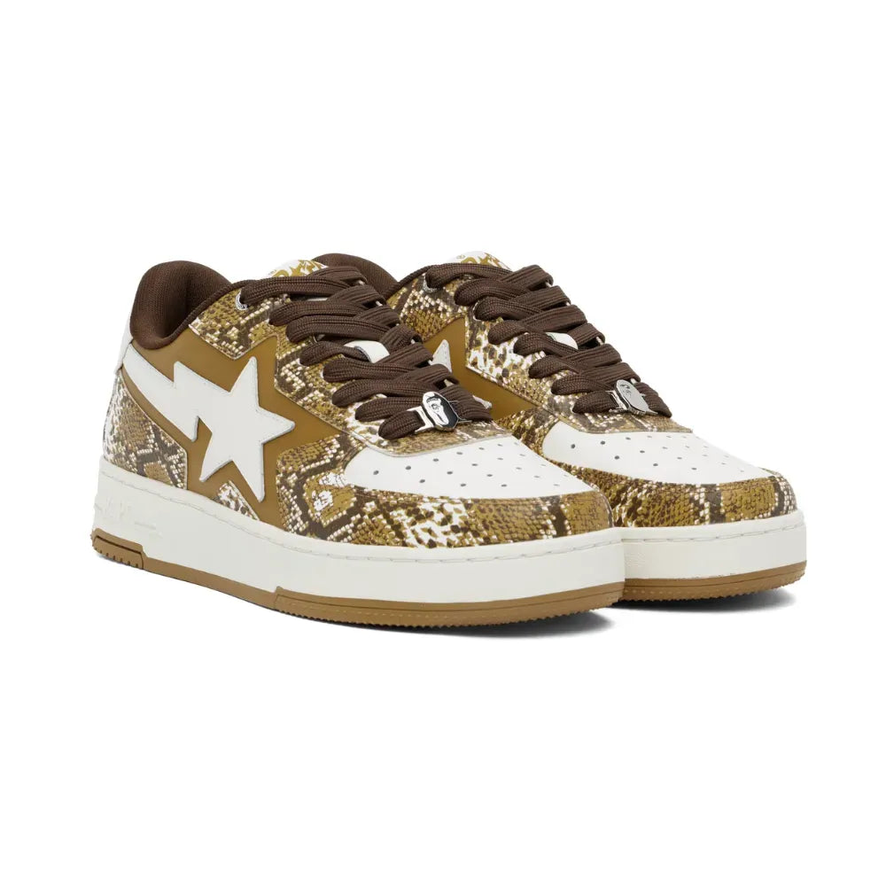 SSENSE x A Bathing Ape Bape Sta Tan Snakeskin