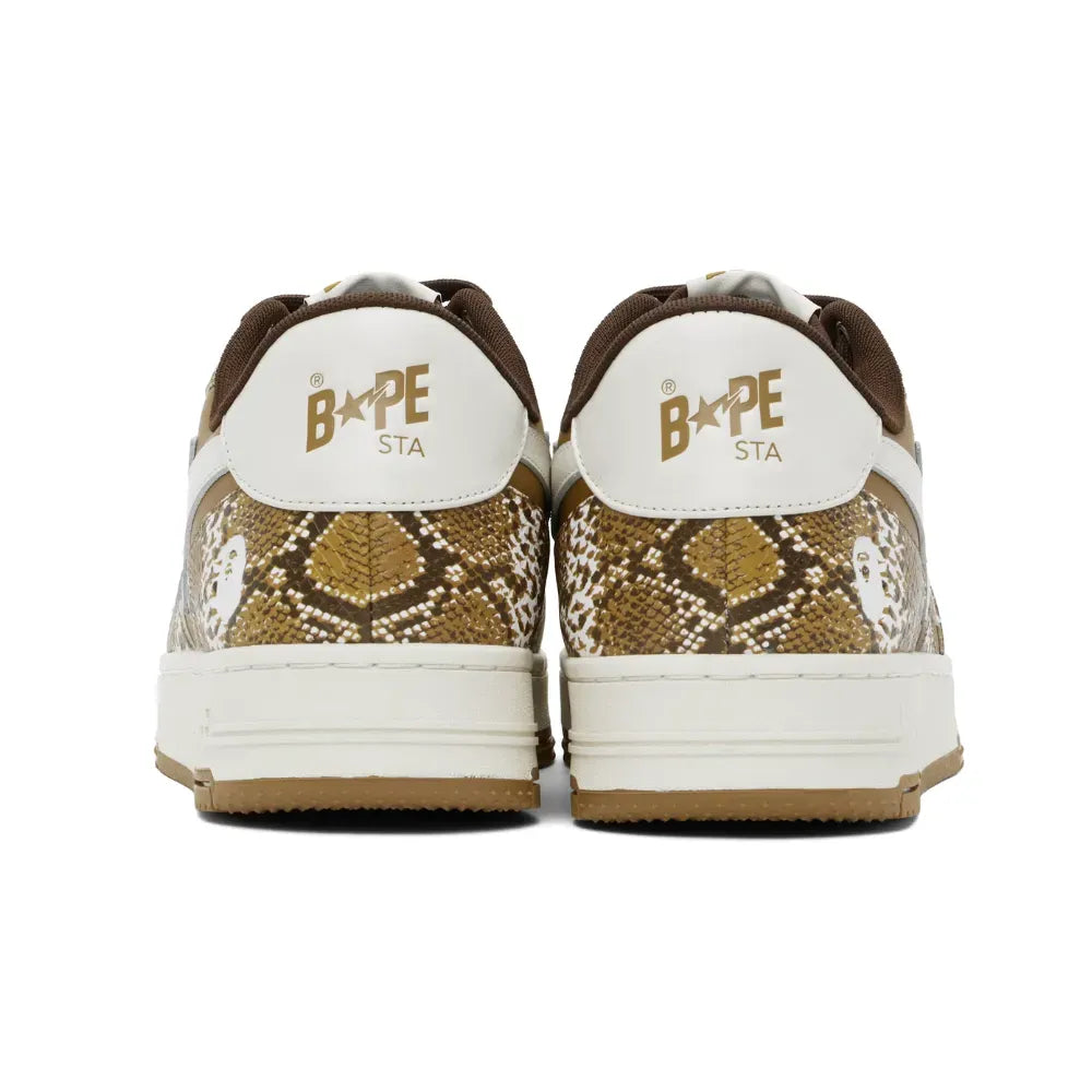 SSENSE x A Bathing Ape Bape Sta Tan Snakeskin