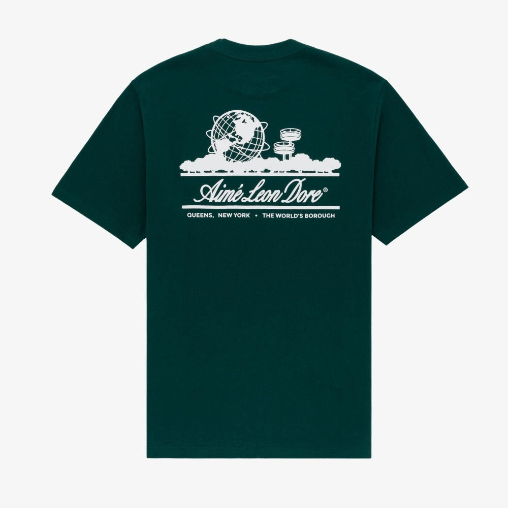Camiseta Aimé Leon Dore Unisphere Verde