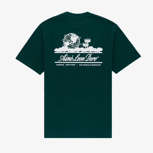Camiseta Aimé Leon Dore Unisphere Verde