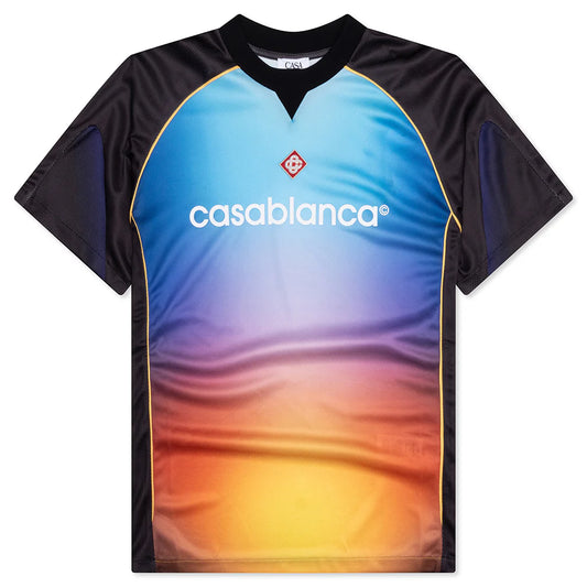 Jersey Casablanca Football Top Degradê Pastel