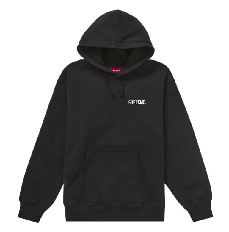 Moletom Supreme Anarchy Coin Preto