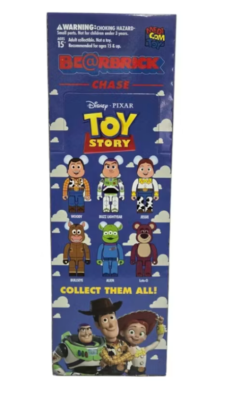 BEARBRICK Chase Disney Pixar Toy Story Sealed Case Unidade