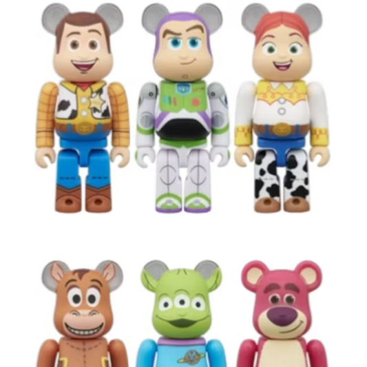 BEARBRICK Chase Disney Pixar Toy Story Sealed Case Unidade