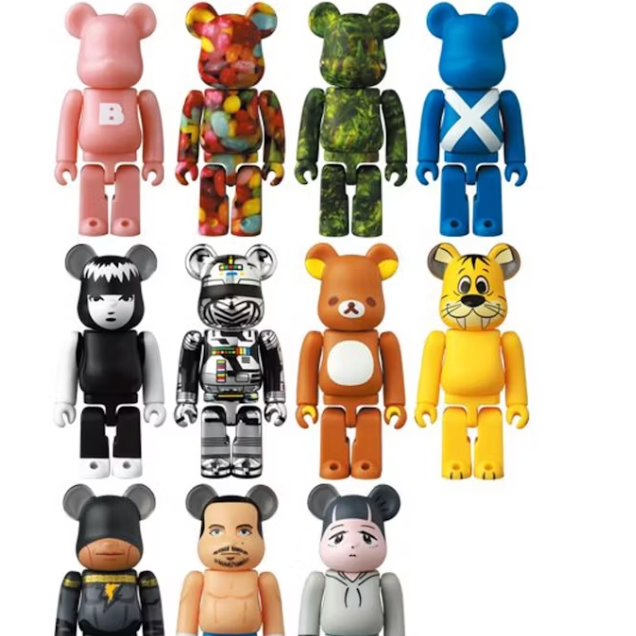 BEARBRICK Series 45 Sealed Case 100% Unidade