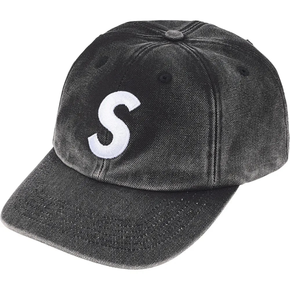 Boné Supreme S Logo Preto