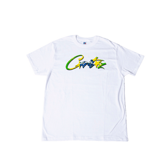 Camiseta Corteiz Brasil Branco