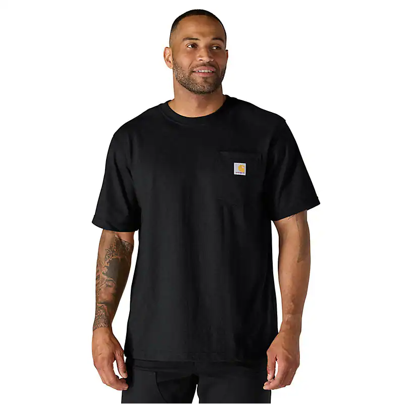 Camiseta Carhartt Pocket Preto